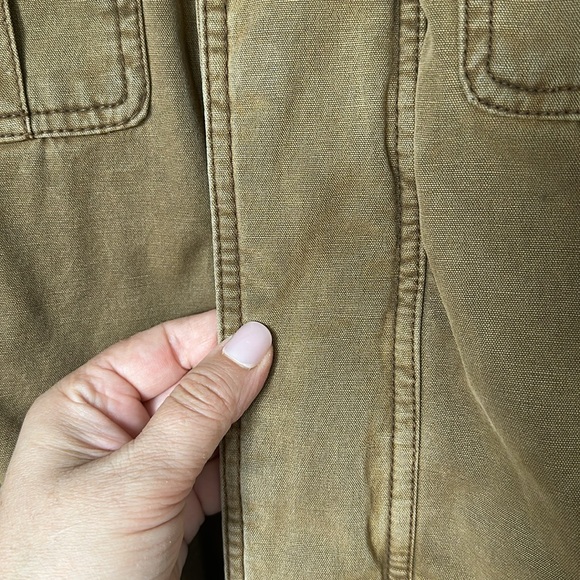 Levi's Full Zip Field Military Brown Cotton Sherpa Lined Jacket Men's Size L - Picture 10 of 14